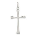 thumbnail image 3 of 925 Sterling Silver Cross Charm Pendant, 3 of 5