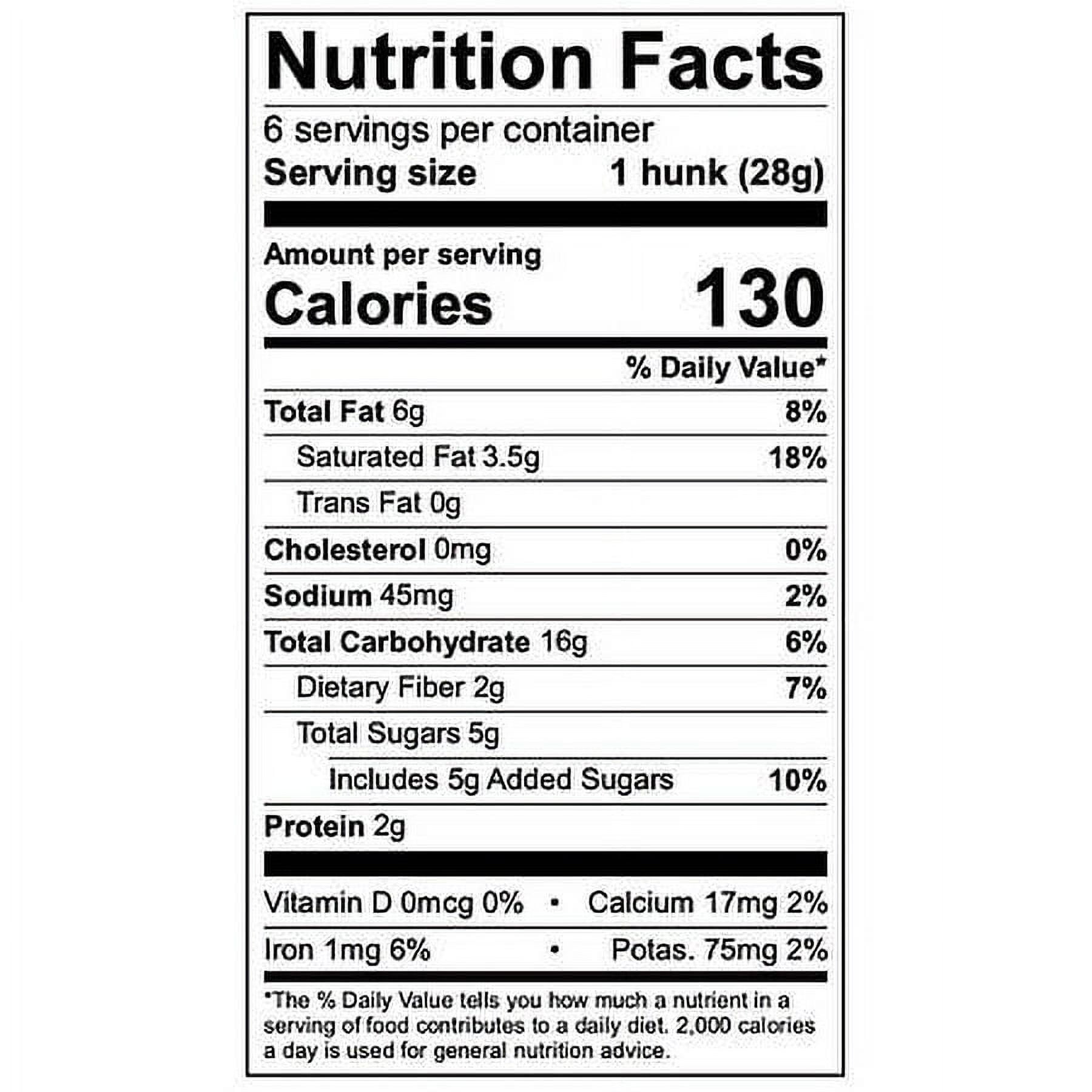 Heavenly Hunks Gluten Free Cookie Peanut Butter Chocolate 6.0 oz Pack of 2