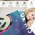 thumbnail image 3 of COMIO Cute Panda Blanket Panda Gifts Women Girls Super Warm Soft Cozy Panda Stuff Fuzzy Throw Blanket Panda Animal Plush Bedding Decor Blanket for Kids Boys Adults Bed, 3 of 6