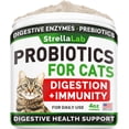 thumbnail image 1 of Polvo probiótico para perros y gatos StrellaLab 120 ml, 1 of 8