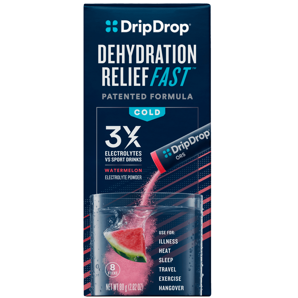 DripDrop Dehydration Relief Watermelon 8 Pk