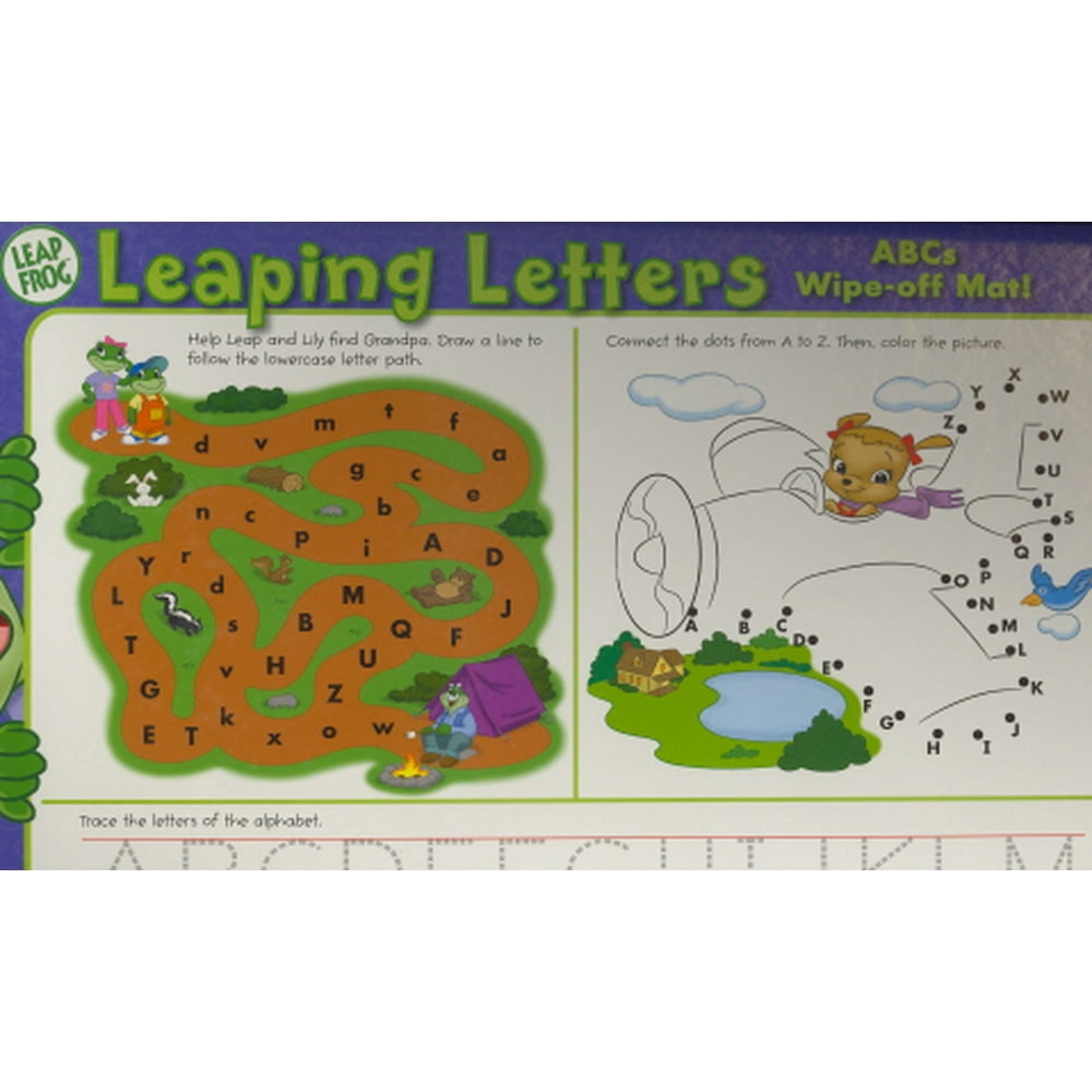 Leaping Letters (ABCs Wipeoff Mat!, Leap Frog)