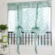 thumbnail image 2 of Elegante Diseño De Jacquard Cortina Romana Corta Para Ventana Ventana Para Atar Velo Transparente - Para Café na Dormitorio Decoración Verde 120x160cm Baoblaze Cortina Romana Jacquard Transparente, 2 of 8