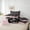 Pink Black, variant on jejeloiu Pink Bowknot 7-Piece Twin Bedding Sets,Ribbon Bow Tie Bedding Comforter Set For Girls Kids Reversible