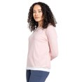 thumbnail image 3 of Craghoppers - Camiseta Magnolia de Nosi Botánica de Manga Larga para Mujer (Arcilla Rosa), 3 of 3