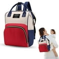 thumbnail image 1 of Sac à Dos Multifonction pour Maman, Sacs à Couches avec Poches Isolées, Grande Capacité, 1 of 9