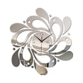 thumbnail image 3 of Reloj de pared acrílico con pegatinas de espejo, decoración de habitaciones, fácil de leer, reloj colgante de pared decorativo para dormitorio, aula, Argén, 3 of 8