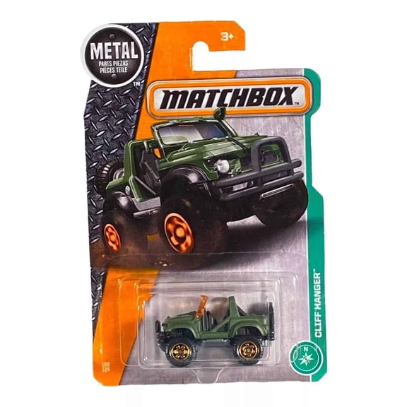 Matchbox Cliff Hanger (2016) Green Metal Toy Vehicle 108/125