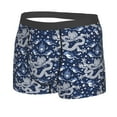 thumbnail image 2 of Wukai Dragon Print Men’s Underwear Breathable Boxer Briefs,&nbsp;Moisture Wicking & Breathable-Large, 2 of 7