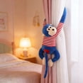 thumbnail image 5 of Monkey Plush Toys Cuddly Pillow Cushion Stuff Dolls Huggable Cushion Plush Plushie Must Have Cute Toy For Holidays Stuffed Animals Valentine'S Day/Birthday/Holiday Dark Blue - 4XL, 5 of 6