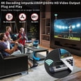 thumbnail image 3 of Transmisor y Receptor HDMI Inalámbrico Qisoable 50m con Decodificación 4K, 3 of 9