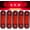 Red, variant on LED Side Marker Lights- 10 Pieces LED Indicators Lights Led Marker Clearance Lights 3 LED Truck Side Lights 12-24V.