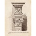 thumbnail image 2 of CAG 19x24 White Modern Wood Framed Museum Art Print Titled - Architectural Ornament - V, 2 of 4