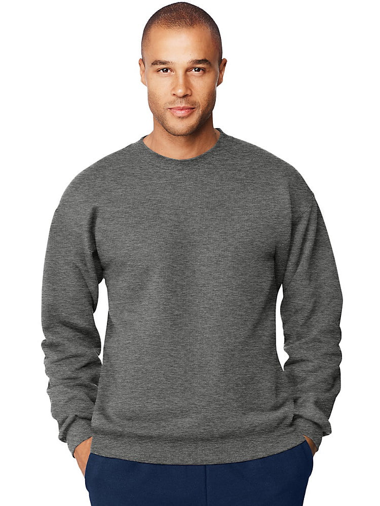Hanes Mens Ultimate Cotton; Heavyweight Crewneck Sweatshirt, Color ...
