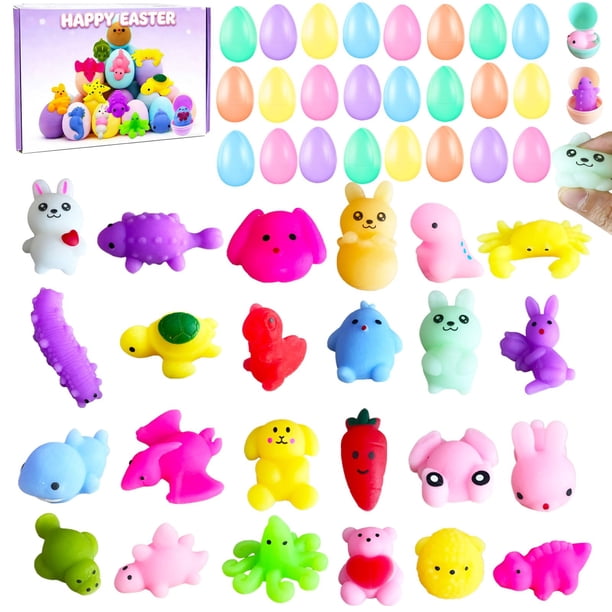 Set de 24 juguetes squishy YPAI con huevos de Pascua antiestrés