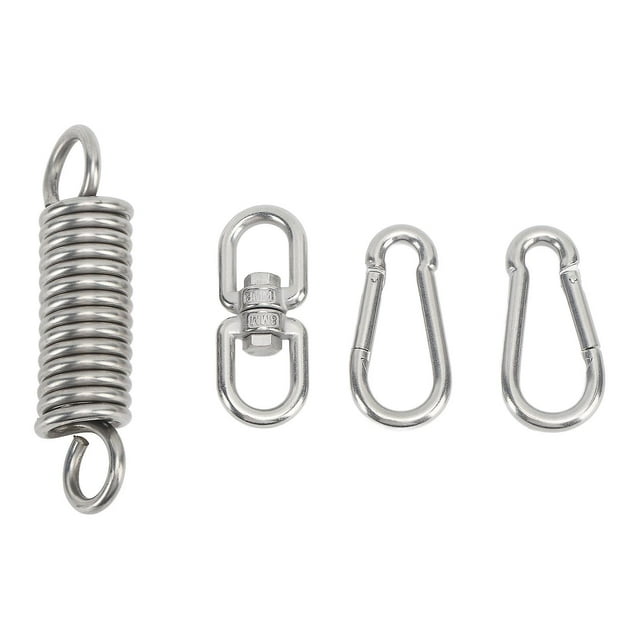 Heavy Bag Spring 304 Stainless Steel 200kg 360 Degree Rotation Professional Punching Bag Spring for Home Camping Swing Chair