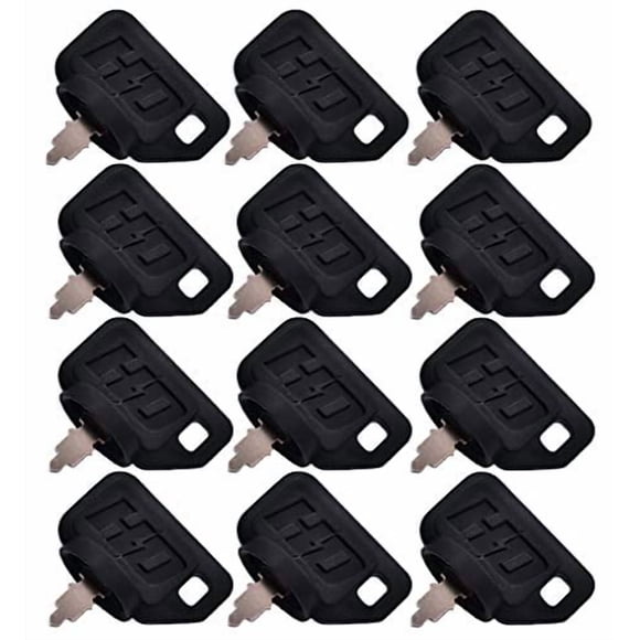 HD Switch (12 Pack) Ignition Switch Key Replaces Toro 63-8360 + Free Carabiner Keychain