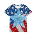 thumbnail image 4 of GERsome Kids American Flag T-Shirts Toddler Boys Girls 4th of July Shirts American Flag Patriotic Tee Tops Independence Day Short Sleeve, 3-4 Years, 4 of 4