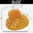 thumbnail image 2 of Sombrero de pescador para mujer, protección solar UV, transpirable, ala ancha, lazo desmontable, sombrero de pescador, sombrero para el sol para mujer, protección UV, 2 of 5