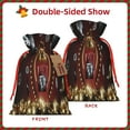 thumbnail image 2 of Naloa Casino King And Playing Cards Drawstring Christmas Bags, 3D Xmas Gift Bags, Christmas Wrapping Bags, Xmas Goodie Bags, Treat Pouch Bags, Party Favor Bags-, 2 of 9