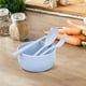 thumbnail image 4 of Juego de cuenco, cuchara, palillos y tenedor | Vajilla duradera de 4 piezas | Cubiertos aptos para lavavajillas | Diseño moderno y elegante para comidas informales y formales en casa | Regalo id, 4 of 5