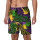 thumbnail image 1 of Balery Mardi Gras7 Bañador para hombre, shorts de playa de secado rápido con entrepierna y forro de compresión-3X-Large, 1 of 6
