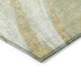 thumbnail image 3 of Addison Rugs Chantille Indoor/Outdoor Transitional Swirls Sage Machine Washable Rectangle Rug, 5' x 7'6", 3 of 8