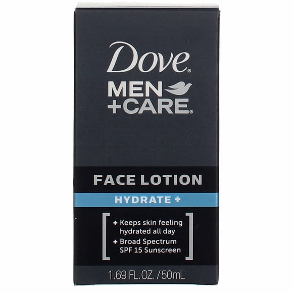 Loción Facial Dove Men+Care Hydrate Plus 50 mL Paquete de 2