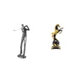 thumbnail image 1 of Figura de golfista,Estatua de golfista de resina,figura de golfista,decoración del hogar,Figura de escritorio,Estante de estatua de caballo para escritorio,oficina,decoración del hogar,Figura, 1 of 8