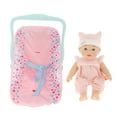 thumbnail image 1 of Conjunto de ropa para muñeca bebé elefante de silicona, ropa lavable para muñeca bebé dormida rosado, 1 of 9