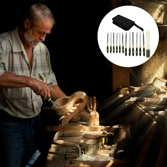 MLINS  2 Sets Supplies Woodworking File Professional Tools