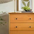 thumbnail image 2 of Classic 4-Drawer Solid Wood Dresser - Caramel, 2 of 14