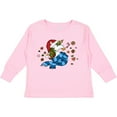 thumbnail image 3 of Inktastic Cute Christmas Unicorn with Cookies Boys or Girls Long Sleeve Toddler T-Shirt, 3 of 5