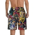 thumbnail image 4 of Yu-Gi-Oh Mens Swim Trunks Quick Dry Board Shorts with Mesh Lining Beach Shorts Swimwear Bathing Suits, 4 of 7