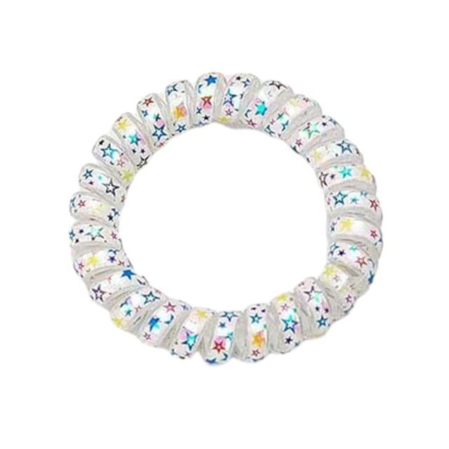 CSChome Hair Rope Phone Line Headband High Elastic Hair Ring Solid Color Scrunchies Sweet Super Fairy Hair Rope Headwear Hair Accessories