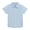 Blue, variant on YunPes Boys Button down Shirt Short Sleeve Toddler Girls Oxford Shirts Casual Formal Wedding 𝐔niform Dress Shirts Summer Clothes