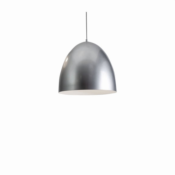 AFX - Brooklyn - 15.75 Inch One Light Pendant-Silver Finish -Traditional