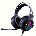 thumbnail image 1 of Audífonos Gamer Forev G97 Negro Con Luz Rgb Led Usb, 1 of 1