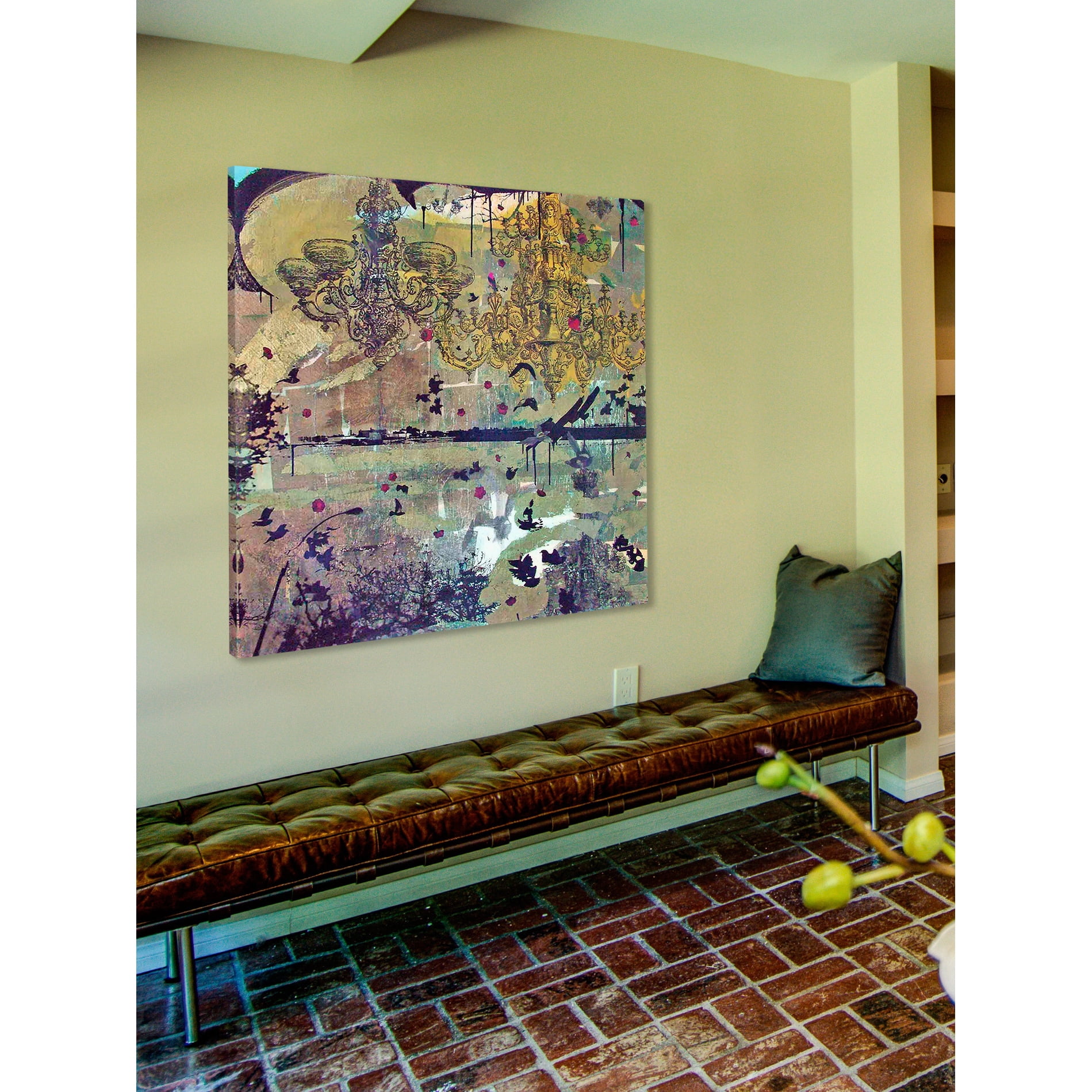 Marmont Hill "Third Equinox" by Tracy Silva Barbosa Painting Print on Canvas
