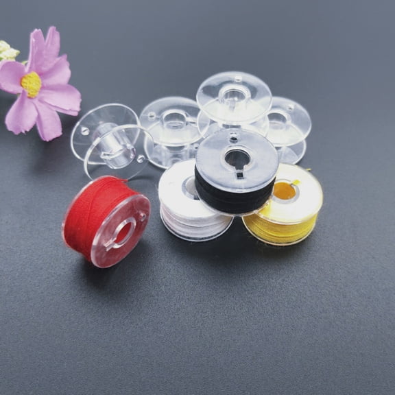 OFFIGAM 25-Piece Bobbin Winder Kit for Sewing Machines with Colorful Thread and Storage Organizer Case