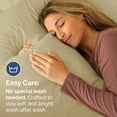 thumbnail image 6 of CGK Linens Extra Soft Pillowcases Set of 4 - King Size Hotel Luxury Breathable & Cozy 4-Piece Pillow Covers, Beige, 6 of 7
