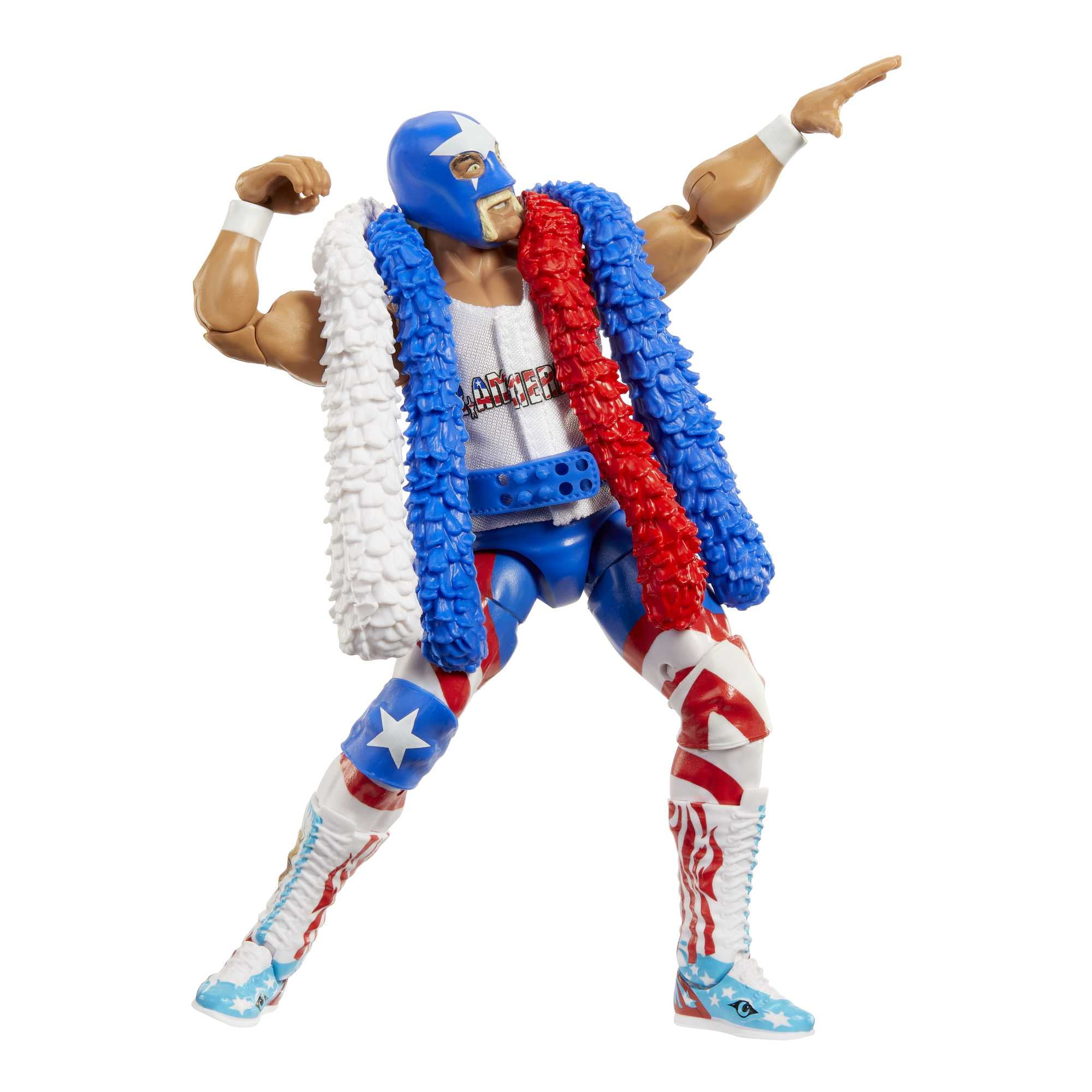 WWE Elite Collection Mr. America Action Figure with Accessories, Posable Collectible (6-inch)