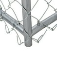 thumbnail image 3 of Lucky Dog Adjustable 10 x 5 x 4 Heavy Duty Chain Link Dog Kennel Enclosure, 3 of 4