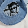 thumbnail image 4 of Denim Bucket Hats for Women Cute Bucket Hat with Bowknot Jean Hat, 4 of 9