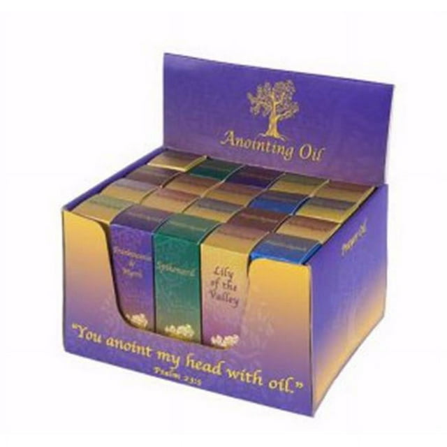 Holy Land Gifts 154050 Assortment Display Anointing Oil