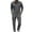 Gray, variant on Gytharion Mens Lounge Sets 2 Piece Outfits Long Sleeve Button Lapel Shirts and Sweatpants Sets Solid Casual Tracksuits with Pockets