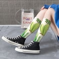 thumbnail image 5 of Naloa Cactus And Succulent Thigh High Socks Extra Long Stretchy Sock Women Over Knee High Opaque Stocking Daily Wear, 5 of 6