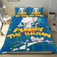thumbnail image 1 of Pinky y el Cerebro Conjunto de sábanas temático, trío de piezas, cómodo y amigable con la piel, diseño único, regalo de decoración para el hogar para familiares, amigos y fans,173cm *218cm, 1 of 6