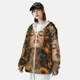 thumbnail image 3 of Lsque Whimsical Flower Crown Maiden UPF 50+ Lightweight Sun Protection Men's Women's Long Sleeve Shirt, Hoodie Performance -Large, 3 of 9