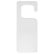 thumbnail image 1 of Puerta Colgador Letrero, 9.84" Acrílico Letrero Puerta Perilla Colgadores Bricolaje En Blanco Puerta Etiqueta para Artesanía Hogar Oficina, Plata, 1 of 6